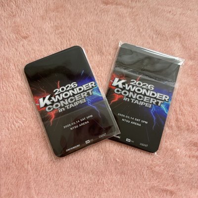 K-WONDER 入場卡 ITZY MAMAMOO+