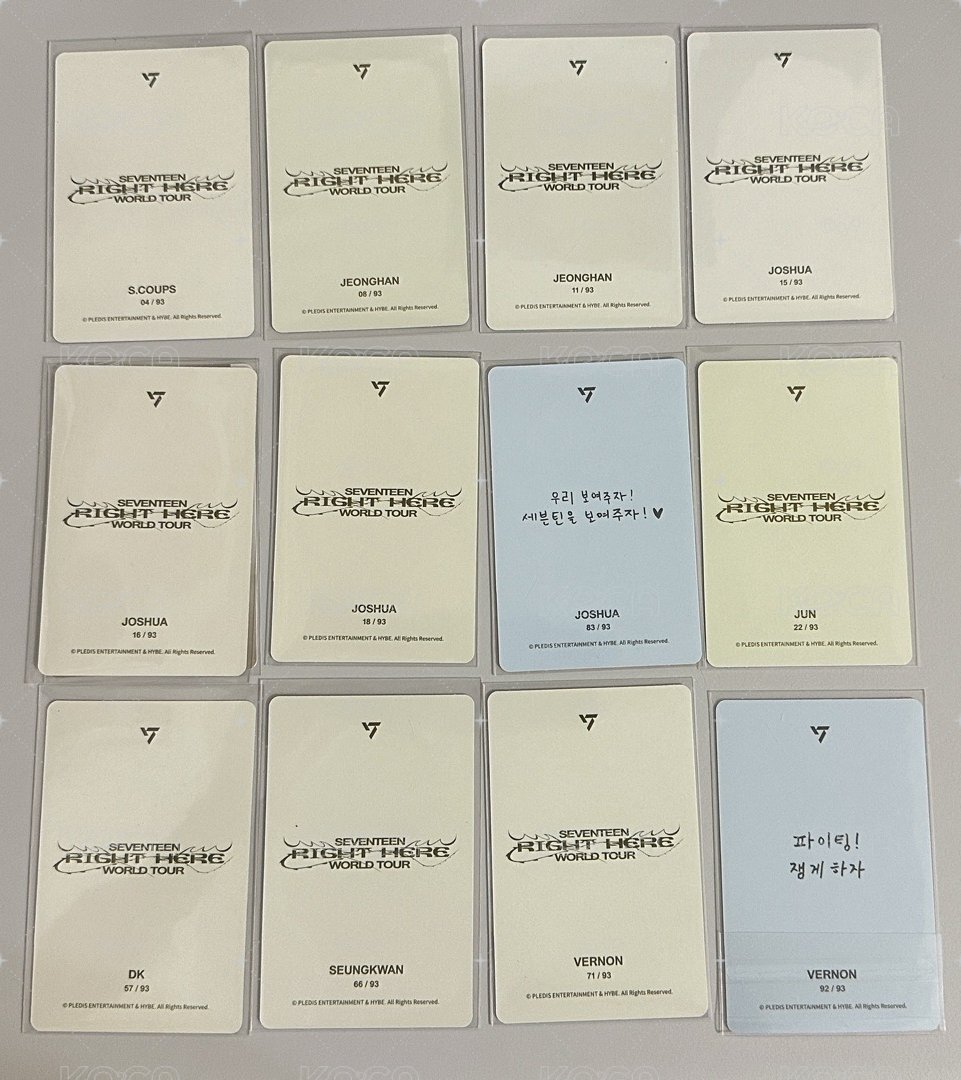 SVT RIGHT HERE 世巡卡包卡