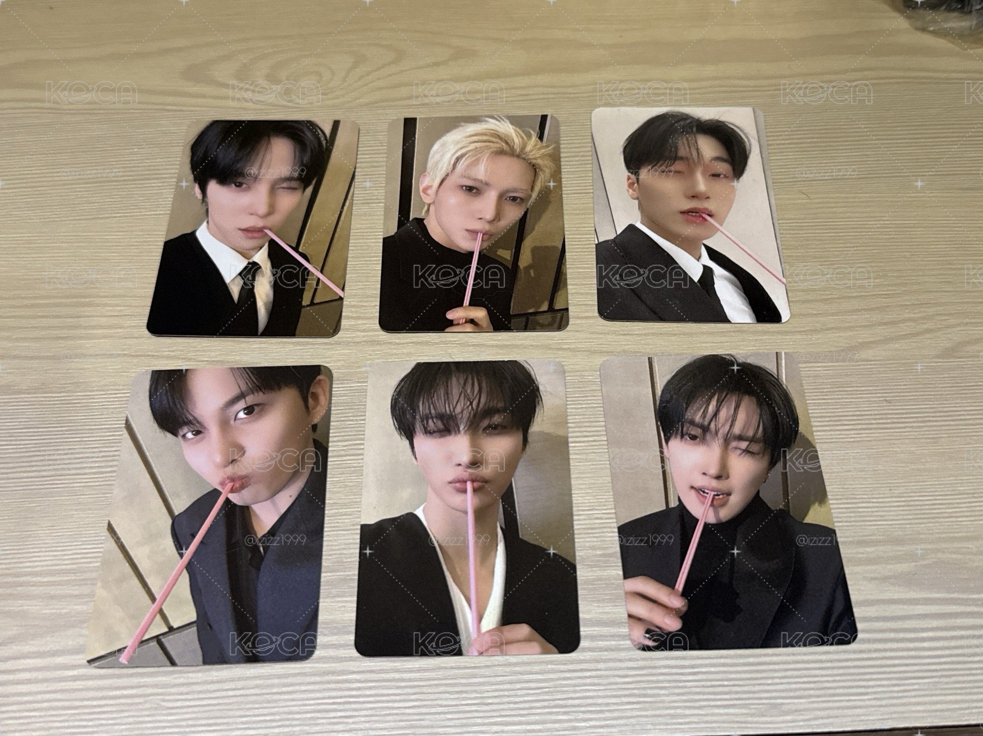 ATEEZ am 線下咖啡廳飲料卡