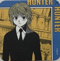 獵人 原畫杯墊 HUNTER X HUNTER 原畫杯墊 第2彈 杯墊 酷拉皮卡 B款