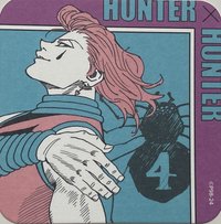 獵人 原畫杯墊 HUNTER X HUNTER 原畫杯墊 第2彈 杯墊 西索·莫羅 B款