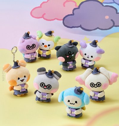 Mighteez 魔法系列 學生娃 Plush Keyring