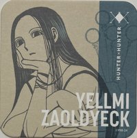 獵人 原畫杯墊 HUNTER X HUNTER 原畫杯墊 第2彈 杯墊 伊耳謎·揍敵客