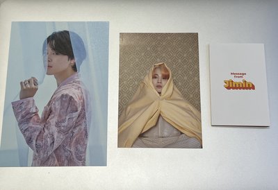 BTS 朴智旻小卡/明信片