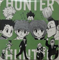 獵人 原畫杯墊 HUNTER X HUNTER 原畫杯墊 第2彈 杯墊 主角4人