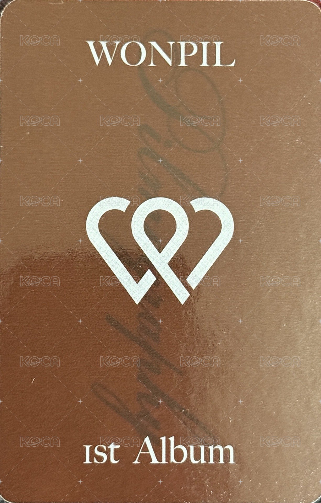 Pilmography 專輯卡  背面