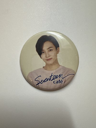 SEVENTEEN 17’CAFE徽章 淨漢