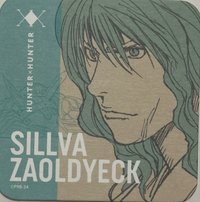 獵人 原畫杯墊 HUNTER X HUNTER 原畫杯墊 第2彈 杯墊 席巴·揍敵客