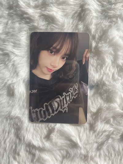 Karina Dirty Work 周邊卡 快閃衣服柚