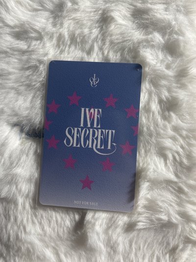 俞真 IVE SECRET 入場卡 / 場限卡 0924 大阪場限