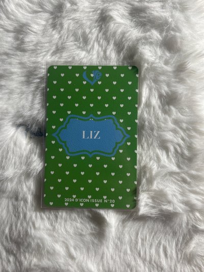 Liz DICON kkt A版 特典卡 