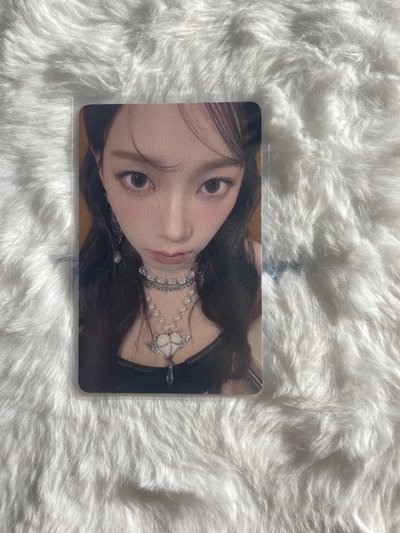 Karina 日文手寫卡背 25年曆 滿額卡 後續 涉谷快閃滿額柚