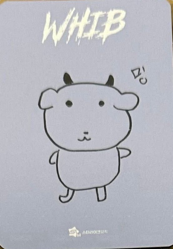 𝑻𝑯𝑬 1𝑺𝑻 𝑴𝑰𝑵𝑰 𝑨𝑳𝑩𝑼𝑴 : 𝑹𝑶𝑪𝑲 𝑻𝑯𝑬 𝑵𝑨𝑻𝑰𝑶𝑵 slm 簽售卡  背面