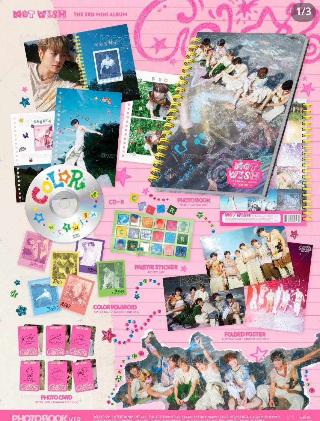 NCTWISH COLOR PB未拆