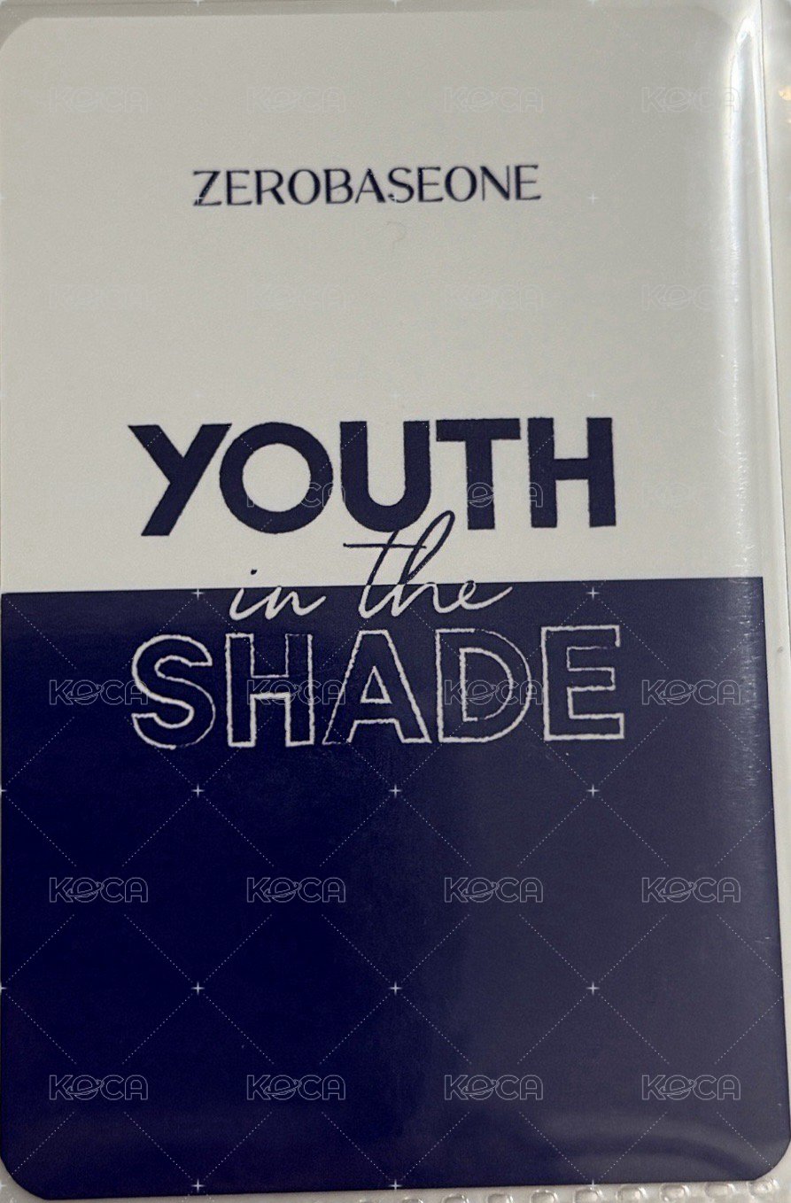 迷一 ju 1.0 幸運卡 戳臉 背面