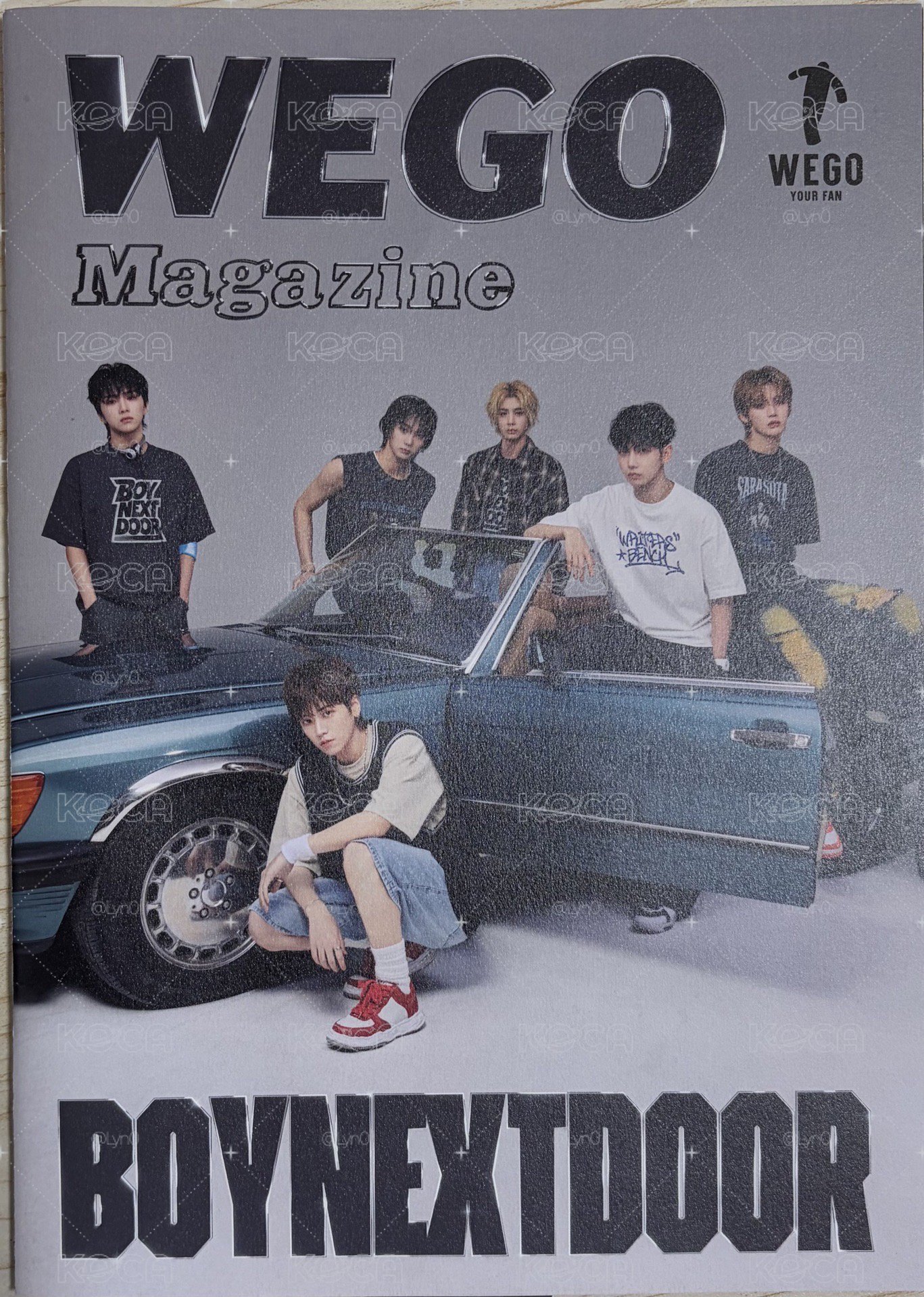 WEGO 2025 春夏聯名 雜誌 