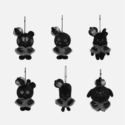 🐢【現貨】RIIZE Silence Inside the Fame 攝影展周邊-10cm娃娃 黑娃🐢