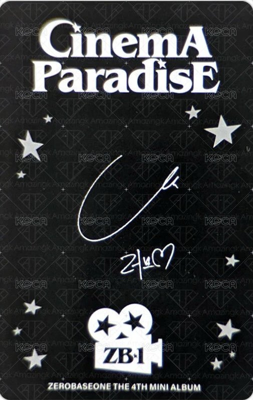 迷四 專輯卡 DIGIPACK ver. 背面