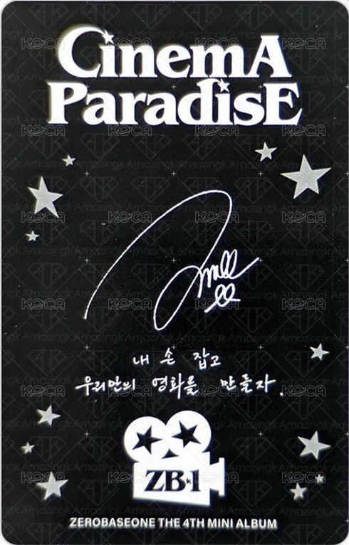 迷四 專輯卡 DIGIPACK ver. 背面