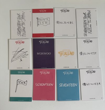 日巡 follow隨機卡，ㄧ組4張卡