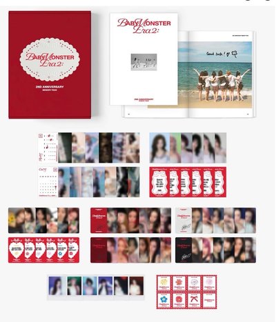 BABYMONSTER 2週年紀念周邊 個人set