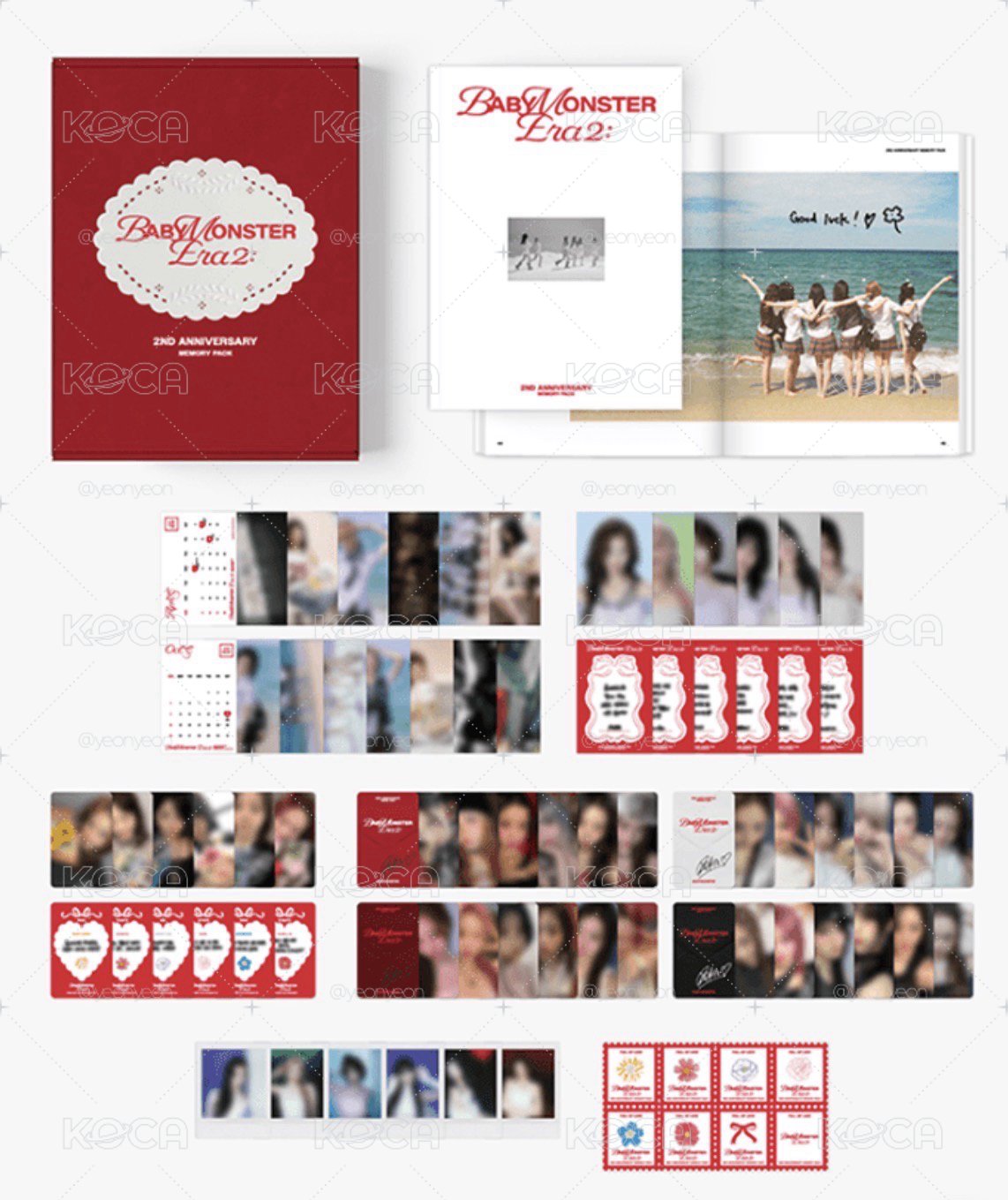 BABYMONSTERBABYMONSTER ERA 2:2ND ANNIVERSARY MEMORY PACK寫真集