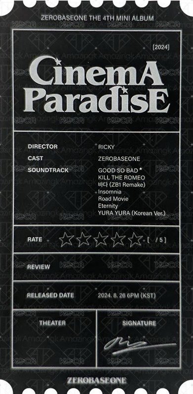 迷四 DIGIPACK Ver. 電影票卡 書籤  背面