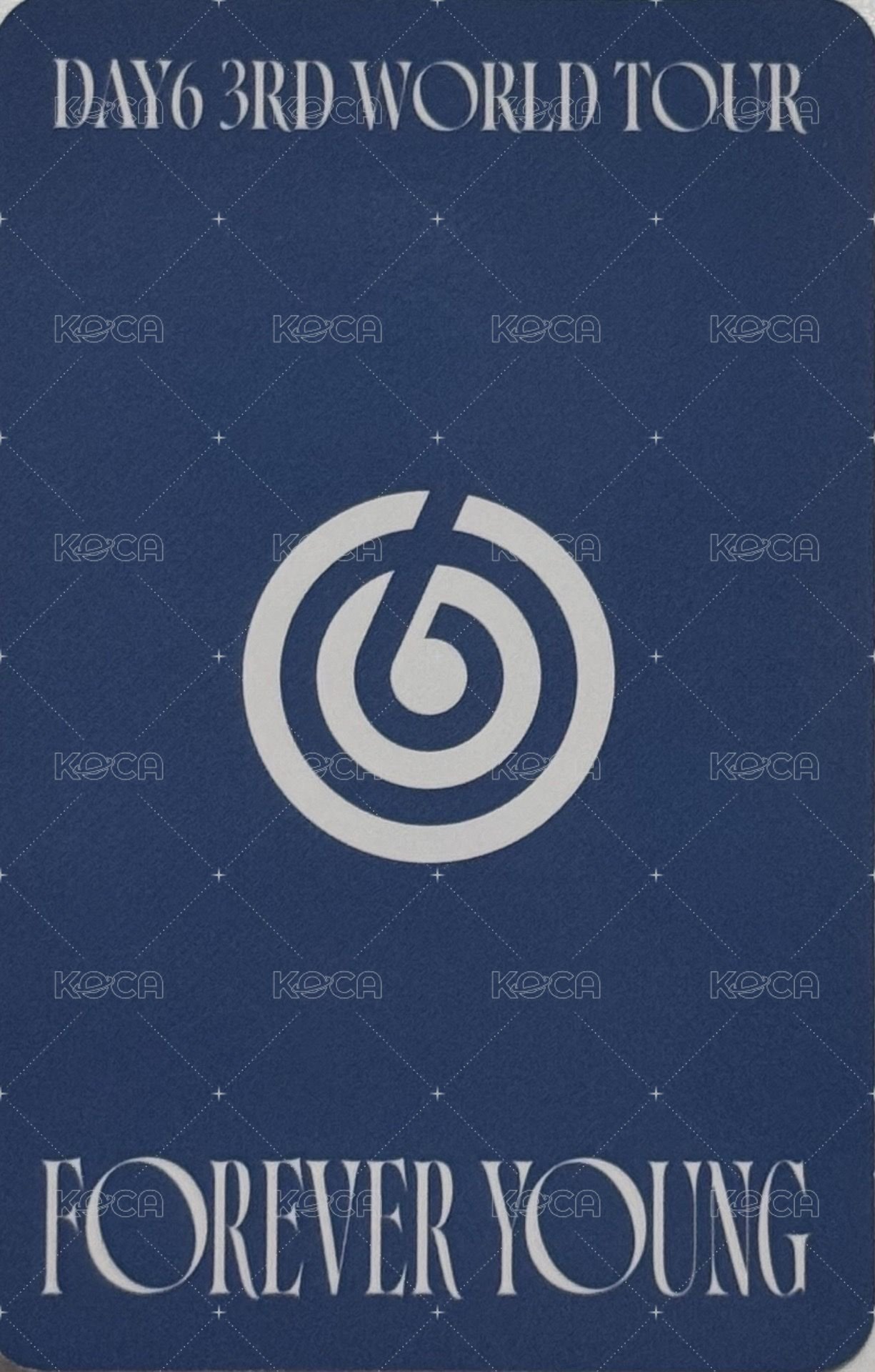 3rd世巡 大田Day1 入場卡 / 場限卡  背面