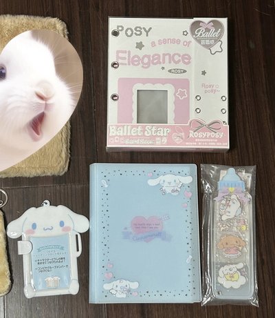 三麗鷗 推し系列 牽手卡套 2L判卡冊 奶瓶替換吊飾 大耳狗