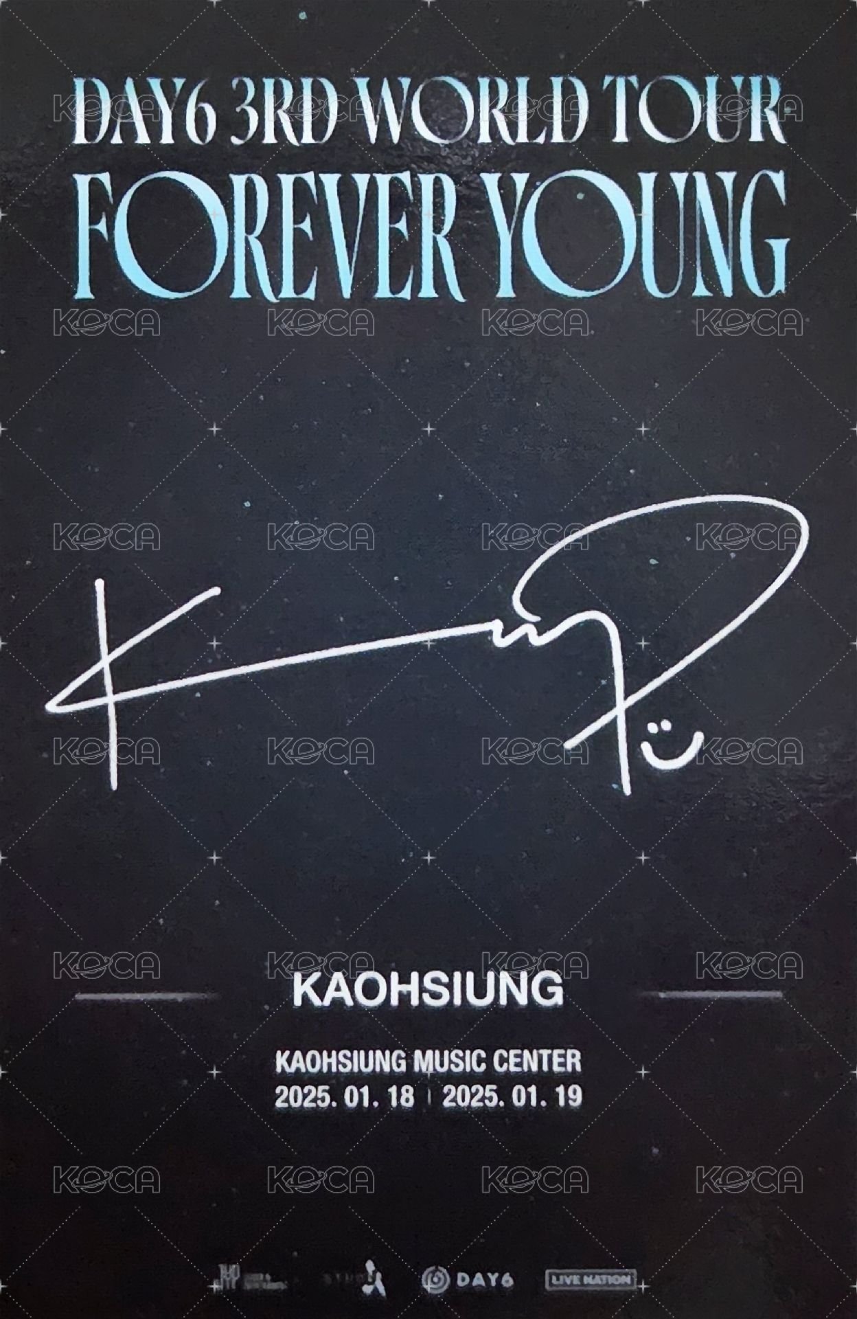 3rd世巡 高雄 入場卡 / 場限卡  背面