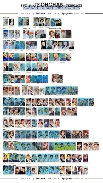 歷年專輯(正三、正四) 專卡