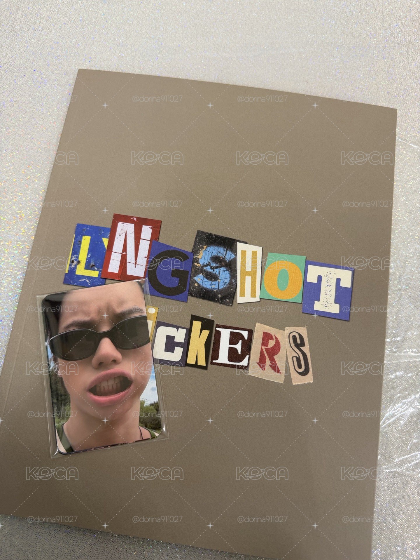 LNGSHOT 貼紙書