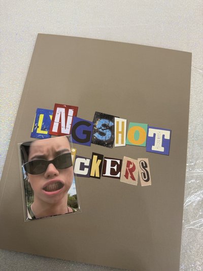 LNGSHOT 貼紙書