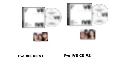 IVE 正規一美國通路 一套兩張