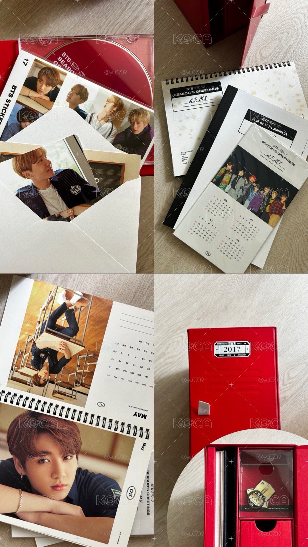 BTS 2017年曆