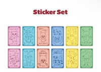 BBNEXDO 聖誕快閃 卡片貼紙