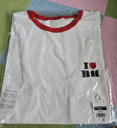 BABYMONSTER  快閃 RINGER T-SHIRT 白色L