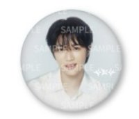 BEOMGYU 白底徽章