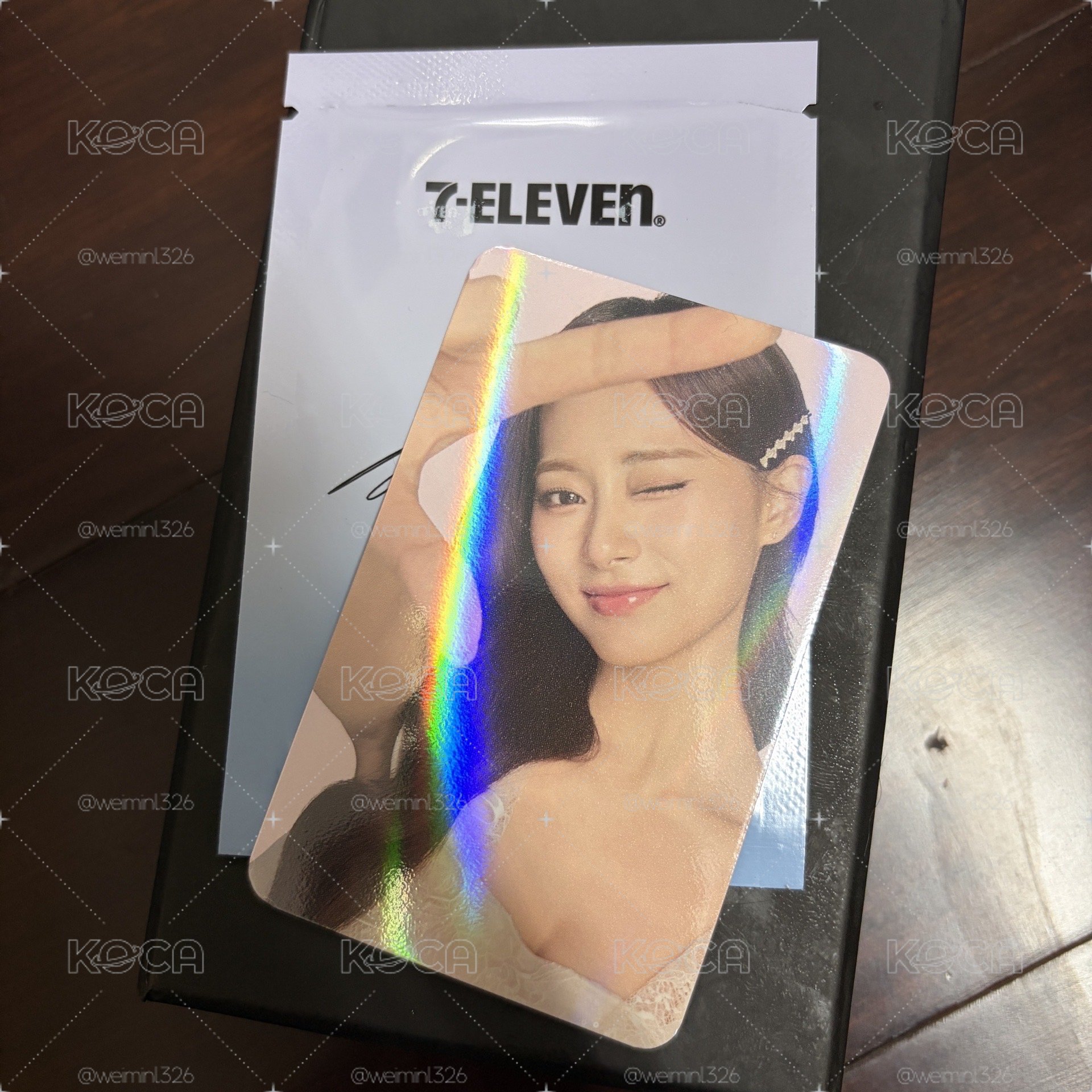 子瑜 x 7-11 隨機卡包 閃卡