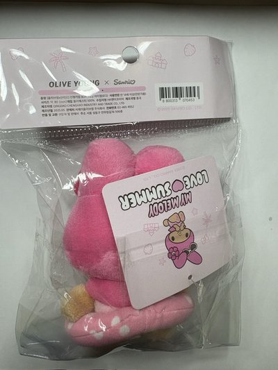 美樂蒂 olive young聯名 曬傷系列 吊娃 