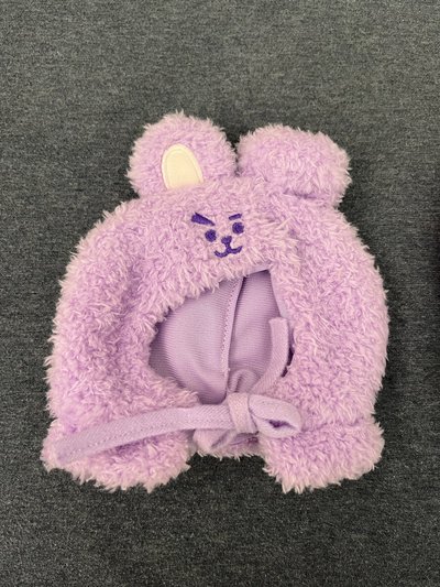 bt21絕版紫色手燈套cooky、tata