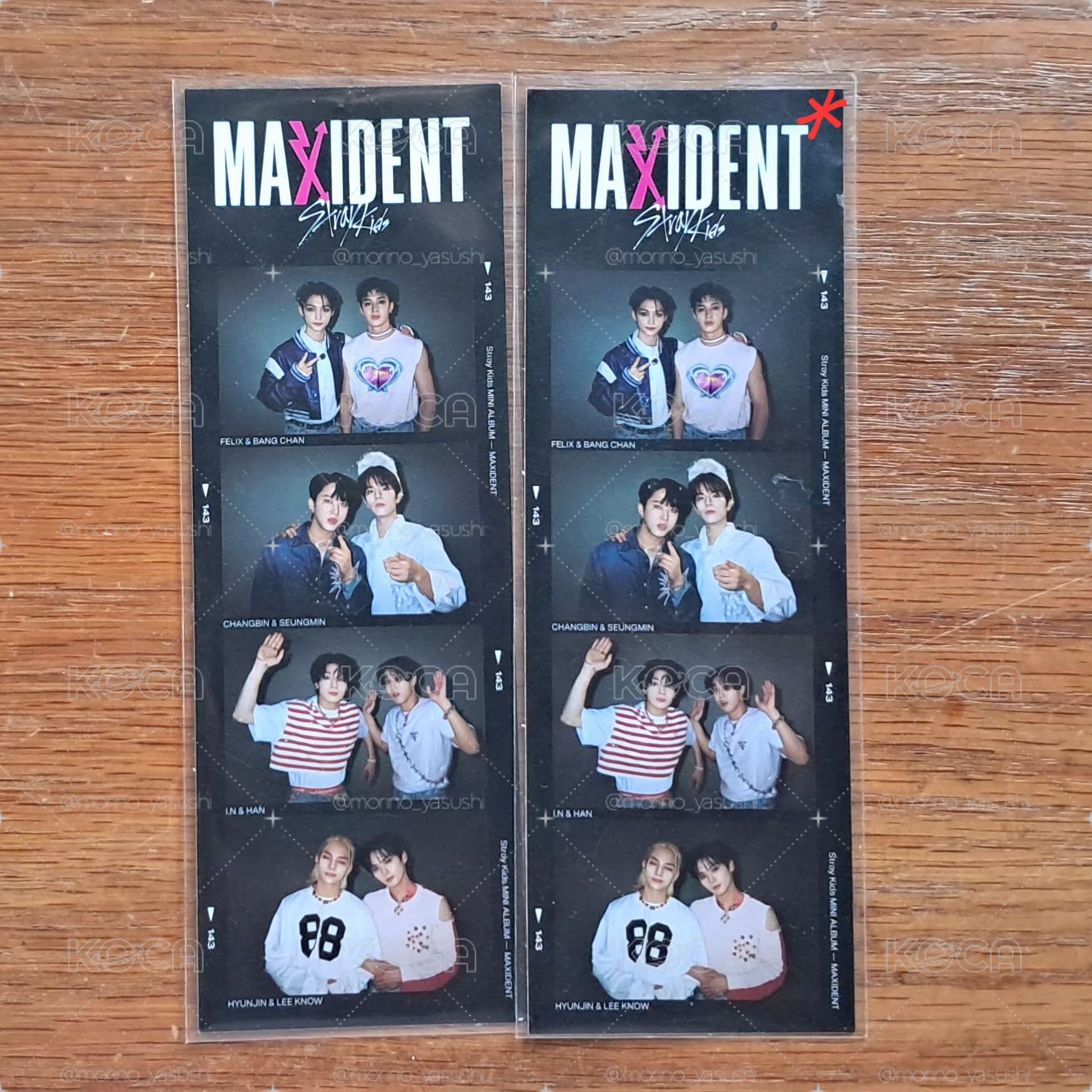 MAXIDENT人生四格卡