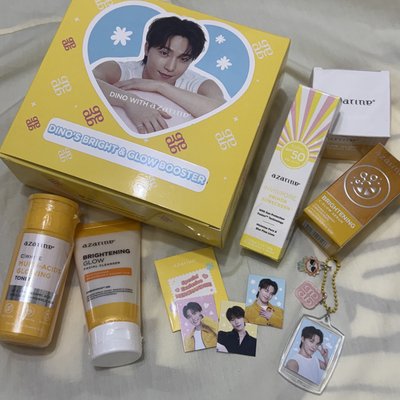 DINO 李燦代言 臉部保養 azarine 證件照組