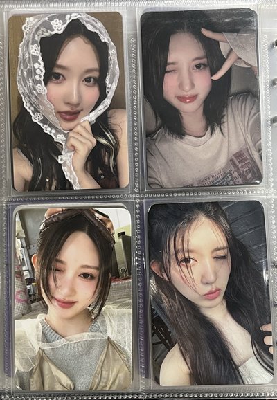 Ive 🍂｜金秋天各時期特典、幸運卡