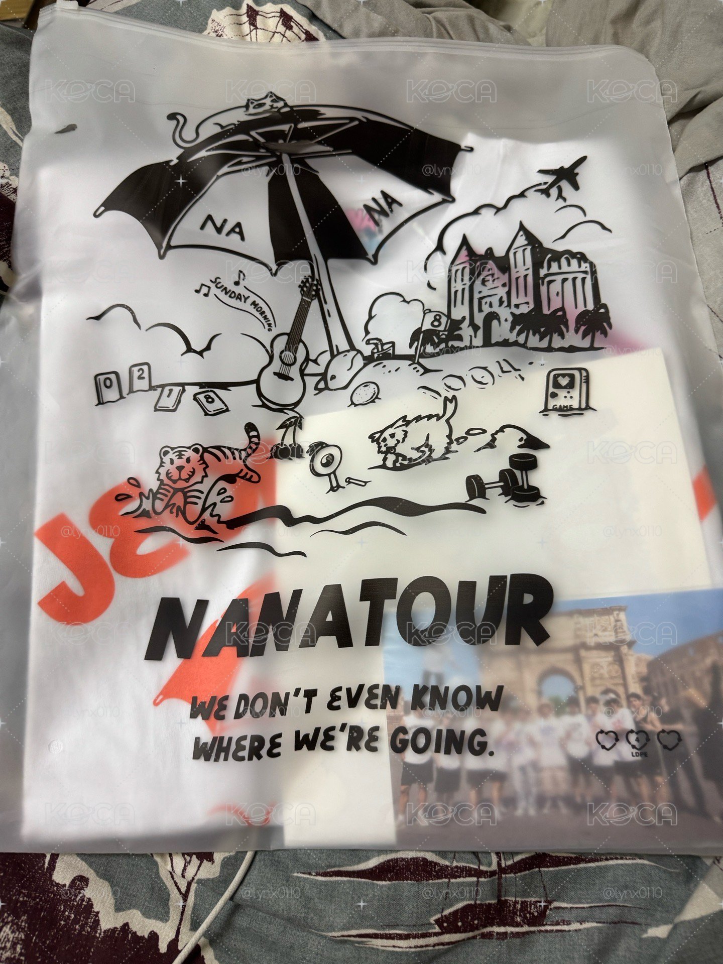 SEVENTEEN NANATOUR 橘字ITALY淨漢T