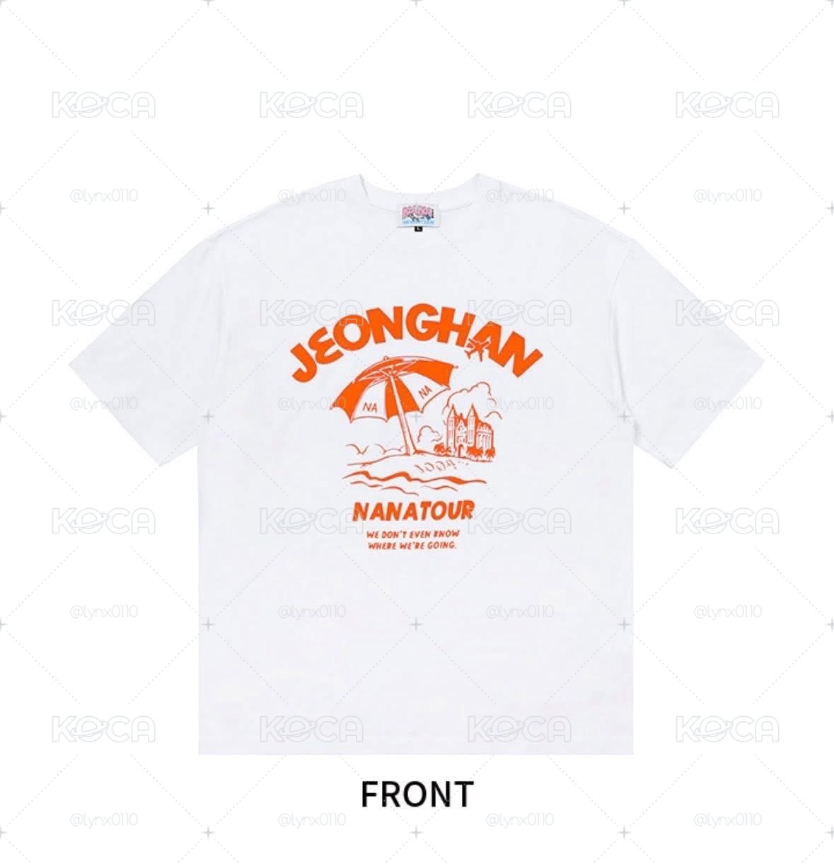 SEVENTEEN NANATOUR 橘字ITALY淨漢T
