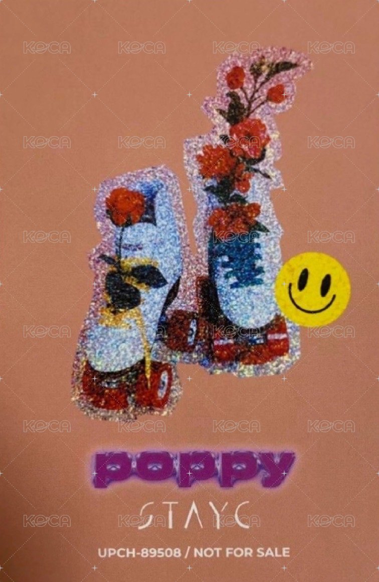 POPPY 單封 專輯卡  背面