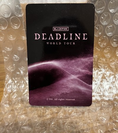 Lisa小卡高雄演唱會滿額卡