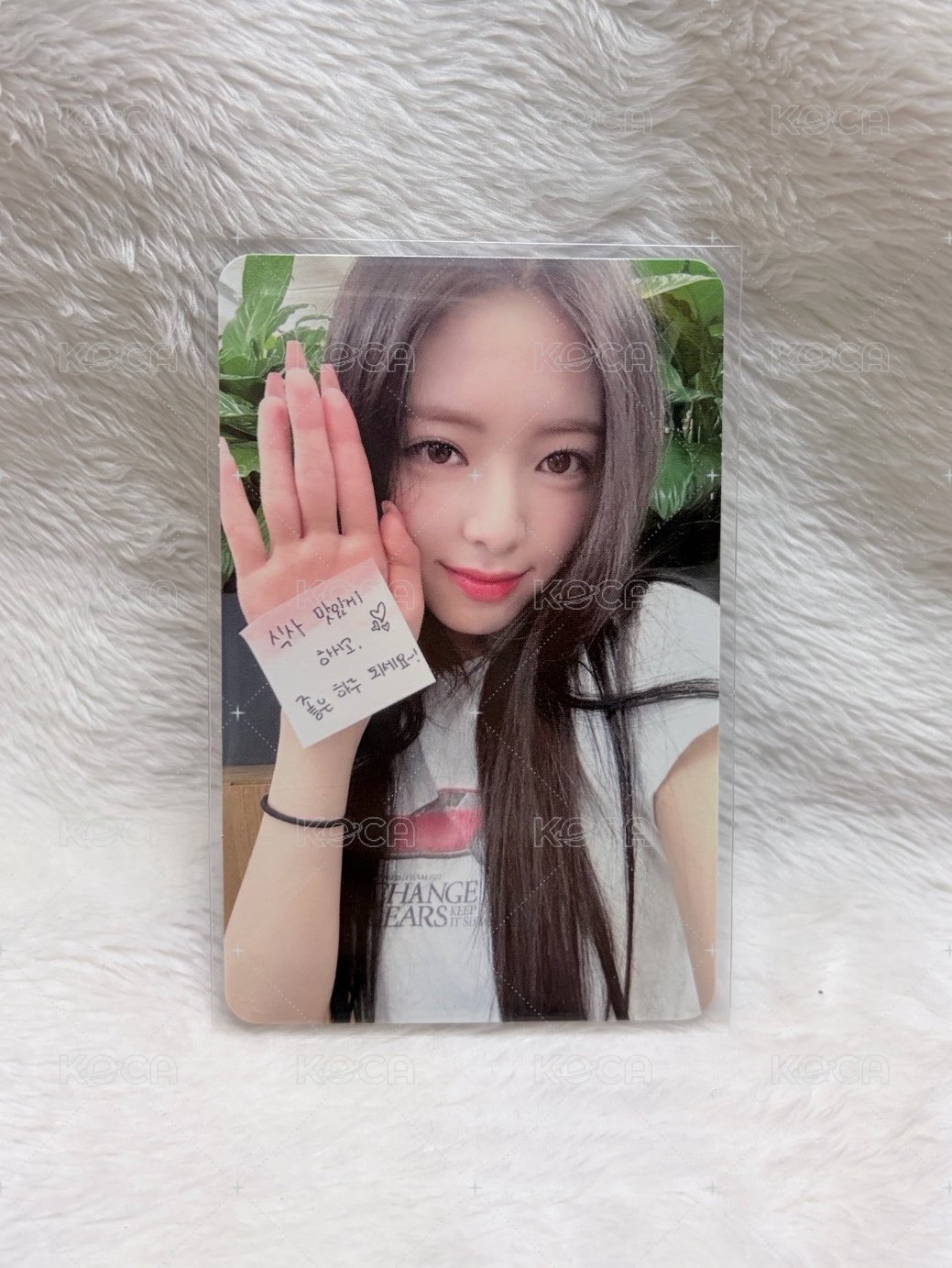 KILL MY DOUBT ms 加贈 抽選卡 便利貼娜 背面