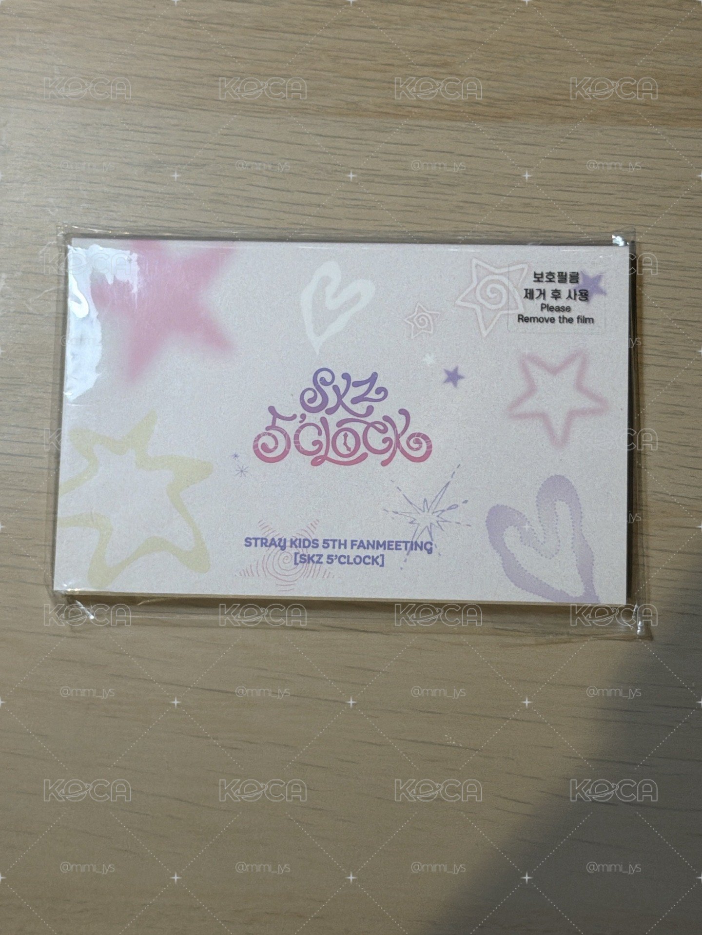 5th FM 立牌+卡